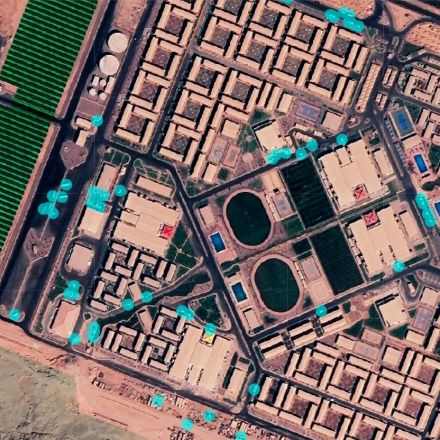 These exclusive satellite images show that Saudi Arabia’s sci-fi megacity is well underway