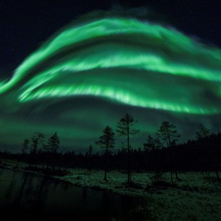 The Earth’s magnetic north pole is shifting rapidly – so what will happen to the northern lights?
