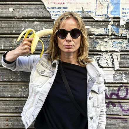 Ban on banana-eating artwork draws ridicule in Poland
