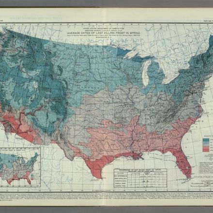100-Year-Old Frost Maps Show How Climate Change Has Shifted the Growing Season in the United States