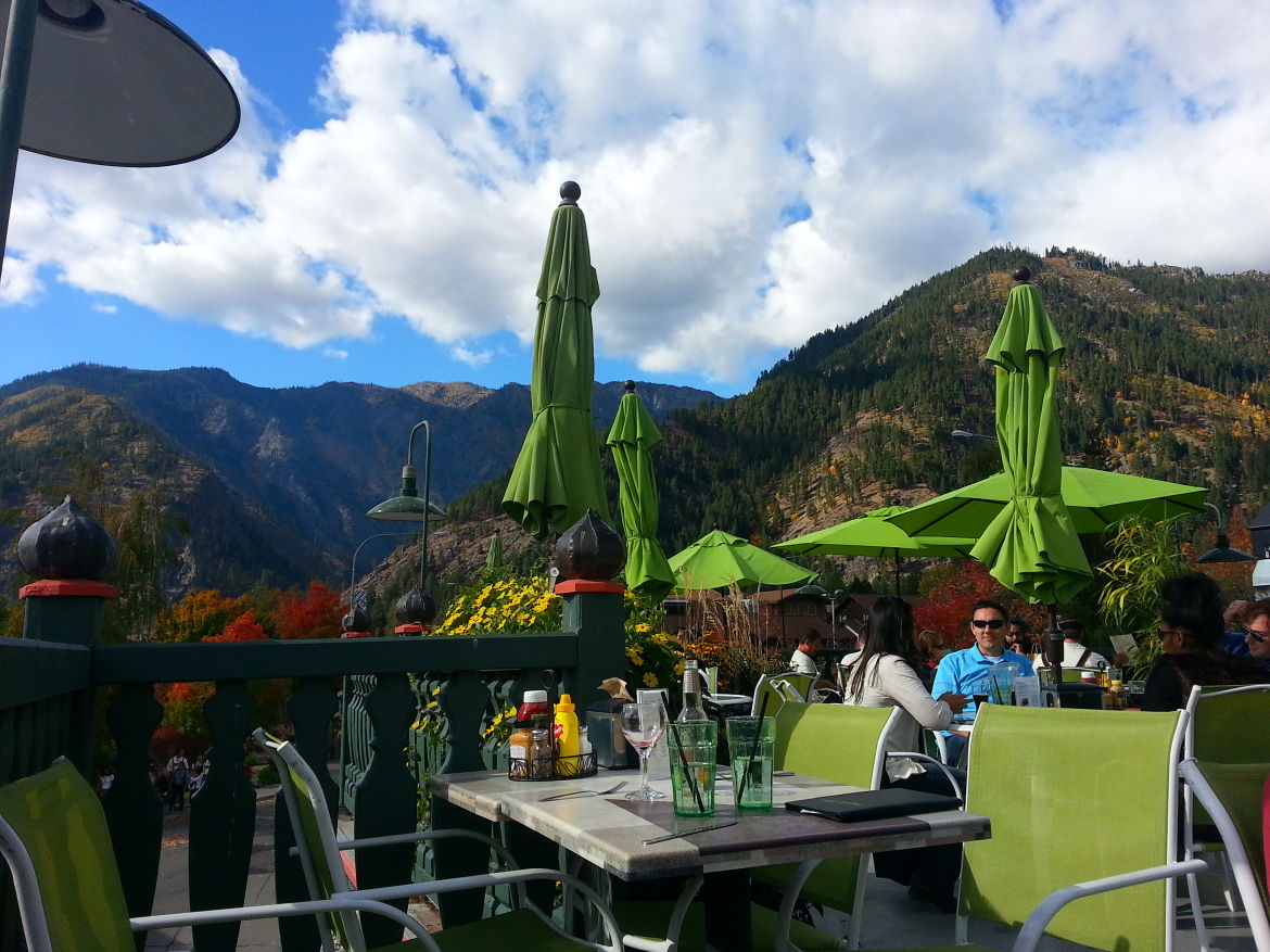Beautiful view from my trip to Leavenworth, Washington!