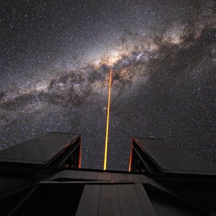 Supermassive Black Hole Caught Sucking Energy From Nearby Starlight