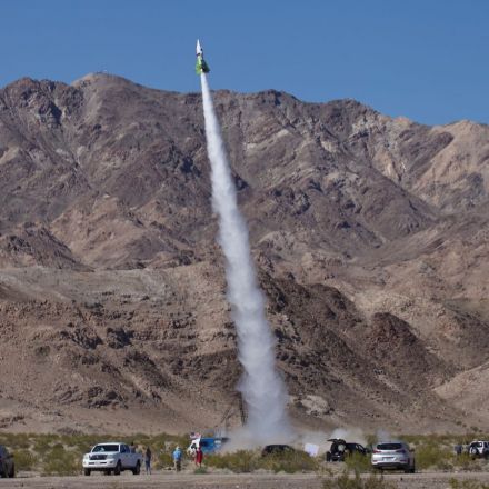 flat earther rocket launch