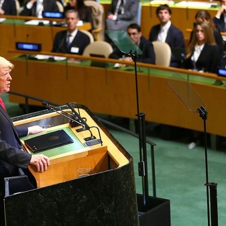 Trump: Boasting line in UN speech was 'meant to get some laughter'