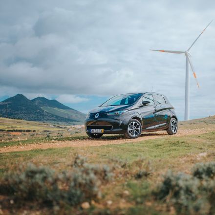 Renault's 'smart island' runs on wind power and recycled batteries