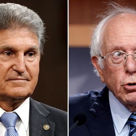 Manchin meets with Sanders, Jayapal amid spending stalemate
