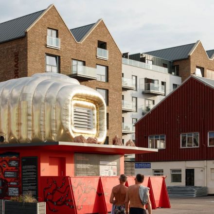 Designers from the UK have built a Martian house