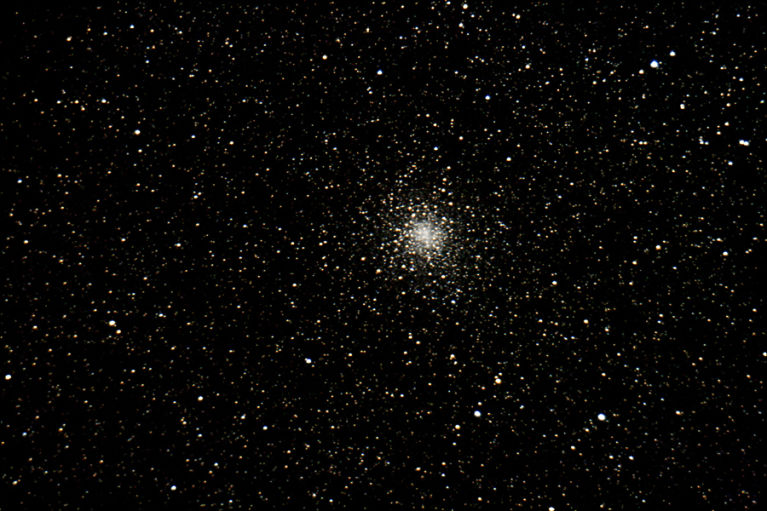 An original Messier discovery in 1764, one of M28's claims to fame is being known as one of the first globular clusters to contain a millisecond pulsar. 11 additional pulsars have since been found! <br />
<br />
Image credit: www.skyledge.net