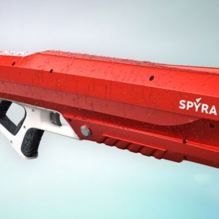 Now There's a Water Gun That Shoots Liquid Bullets and Refills Itself
