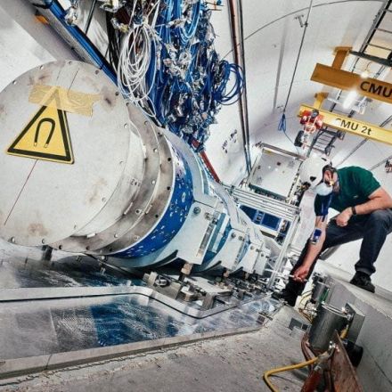 Physicists detect signs of neutrinos at Large Hadron Collider