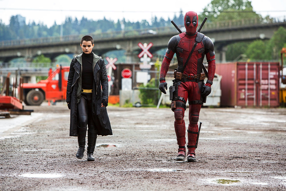 Negasonic Teenage Warhead and Deadpool.