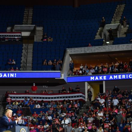 Trump Campaign Cancels Outside Rally Because Of Low Turnout
