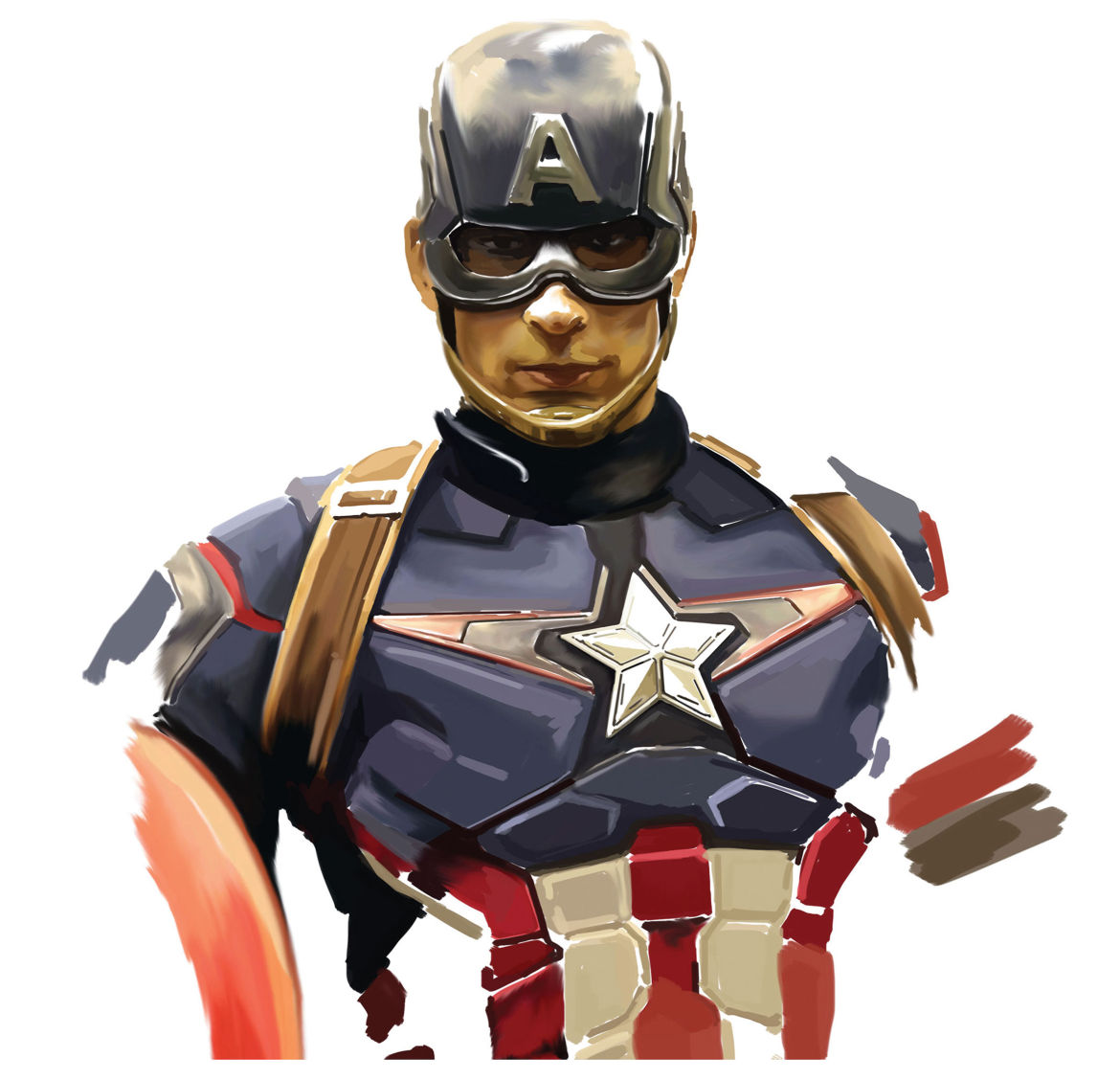 Chris Evans as Captain America