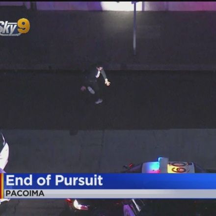 Pursuit Suspect Busts A Move Following Chase Through Valley