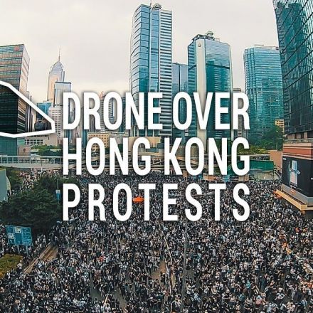 Drone Over Hong Kong Protests