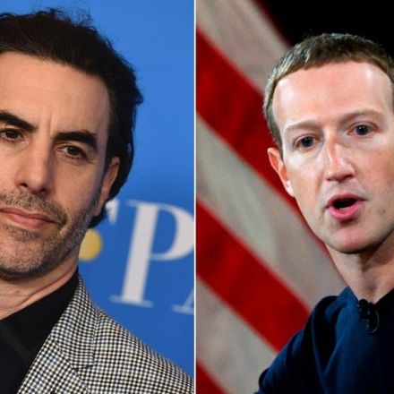 Sacha Baron Cohen tore into Mark Zuckerberg and Facebook over hate speech, violence, and political lies