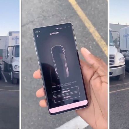 Truck drivers messing with Tesla owner turns into great ad for Summon feature