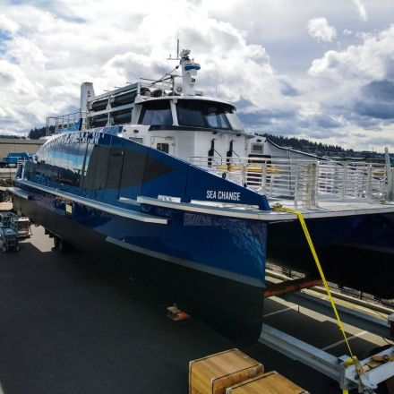World's first commercial hydrogen fuel cell ferry is "98% complete"