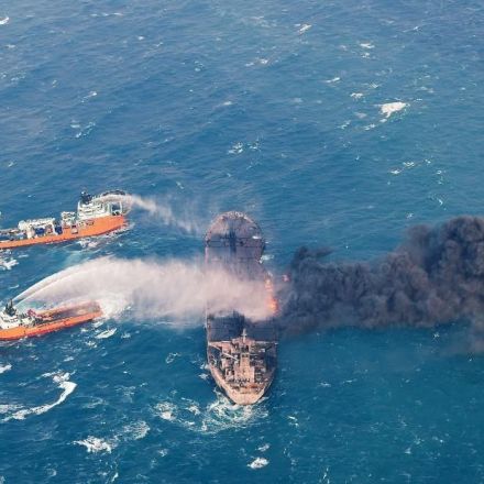 Oil spill off China coast now the size of Paris