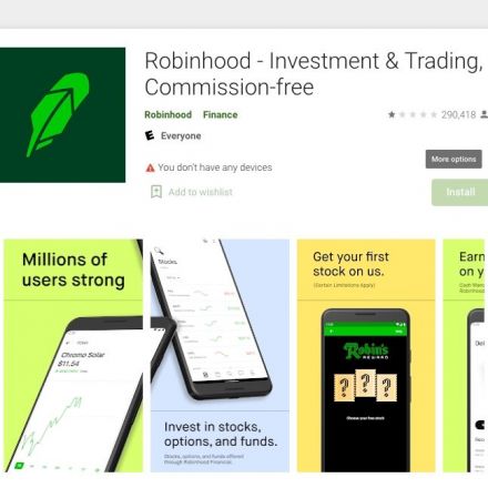 Google rode to Robinhood's rescue after it was review-bombed and lost its four-star rating