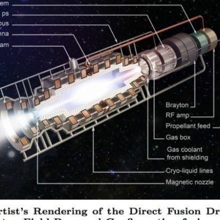 Impatient? A Spacecraft Could Get to Titan in Only 2 Years Using a Direct Fusion Drive