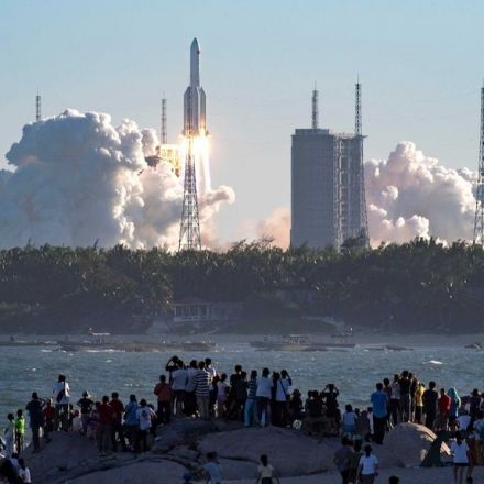 An out-of-control rocket is rapidly falling towards Earth — and we don't know where it'll hit