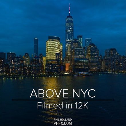 Above NYC - Filmed in 12K