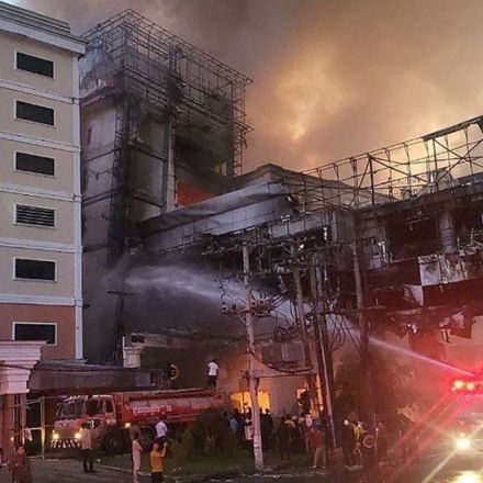 Cambodia casino fire: At least 19 dead in blaze on Thai border