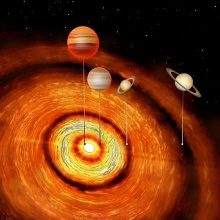 Huge alien planets detected around baby star for first time ever