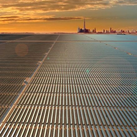 $13.6 billion solar park rises from Dubai desert