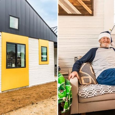 Formerly Homeless Man Moves Into the First 3D-Printed Tiny Home