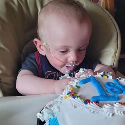 The world's most premature baby has celebrated his first birthday after beating 0% odds of surviving