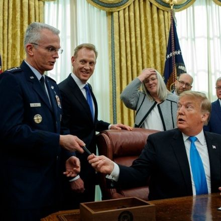 Trump officially organizes the Space Force under the Air Force ... for now