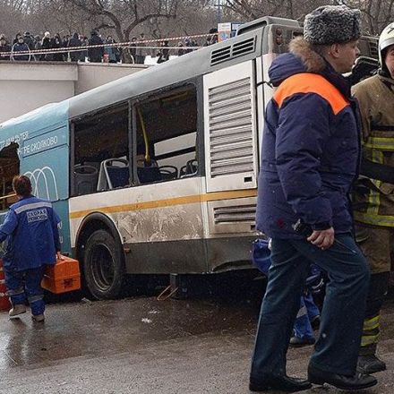 Bus kills at least 4 people in Moscow, driver detained