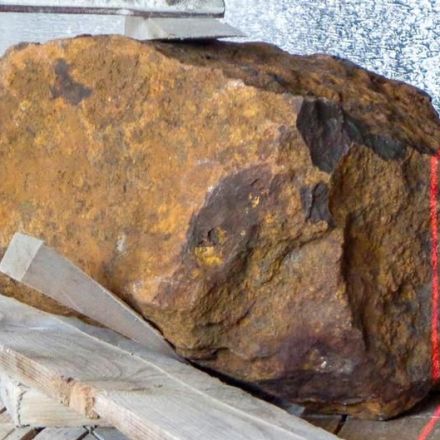 Germany's largest meteorite discovered after sitting for decades in garden