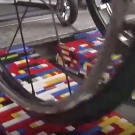 One Woman and Thousands of Lego Bricks Are Building a Town Much-Needed Wheelchair Ramps
