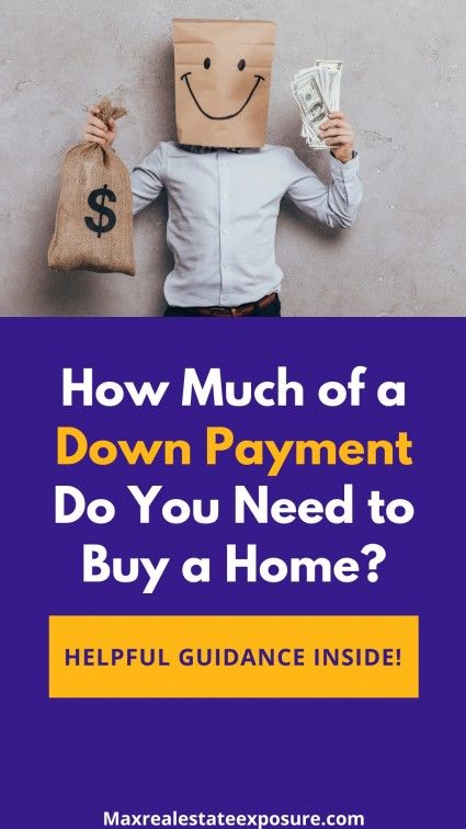 How much down payment money will I need to put down to complete my home purchase?