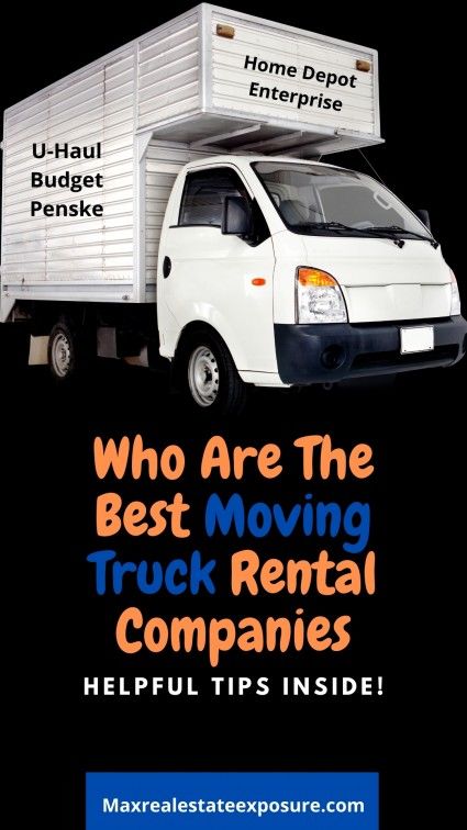 See the best moving truck rental companies.
