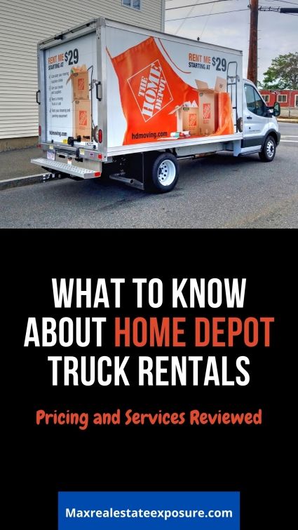 Things you should know when renting a truck with Home Depot