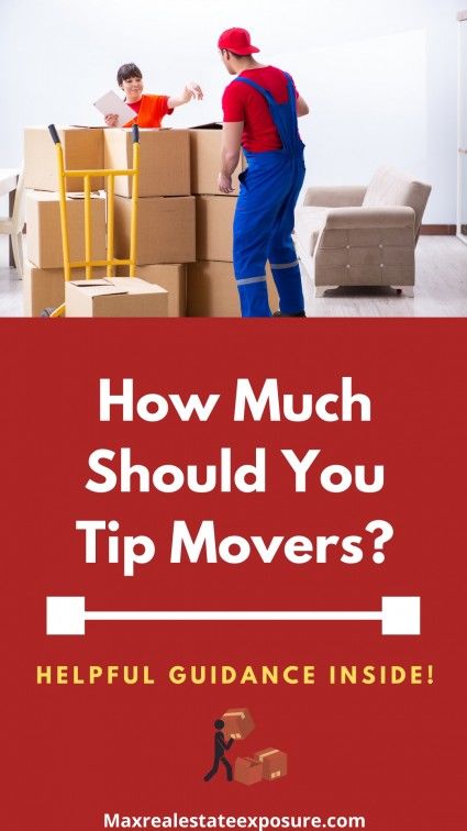 Do the movers need to be tipped? If so, how much is an appropriate tip?