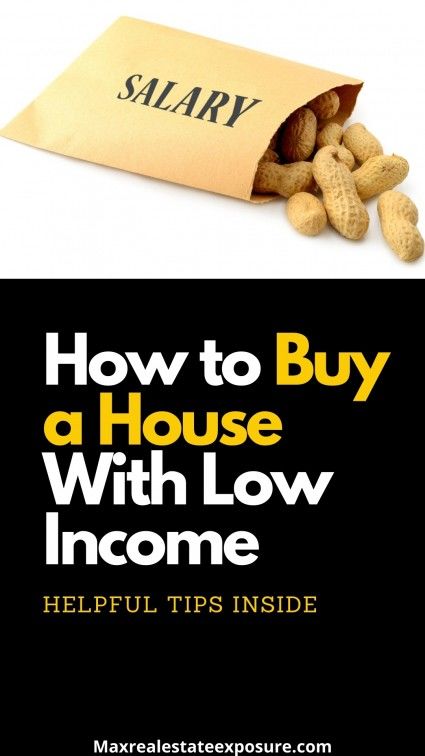 Buying a home with low income