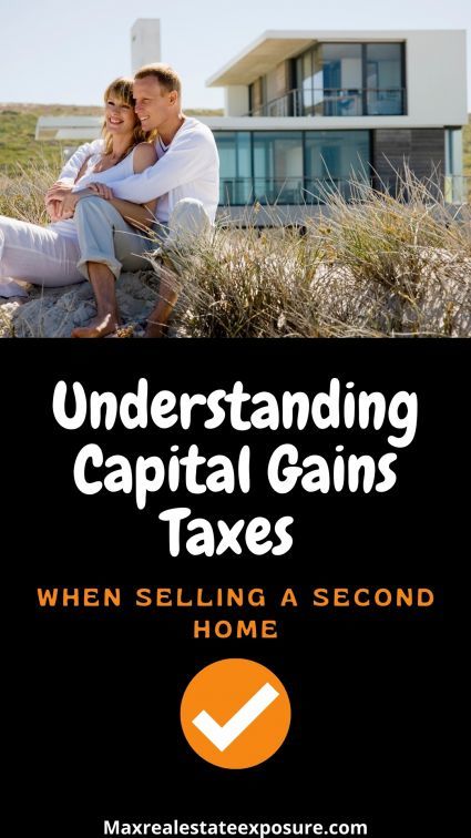 Do you pay real estate capital gains tax on the sale of a second house?