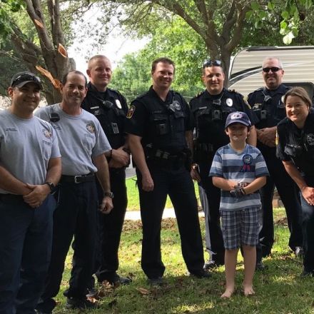 No one came to this 8-year-old's birthday party, so Hurst police got involved