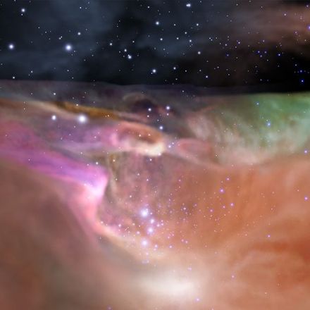 A 3D journey through the Orion Nebula