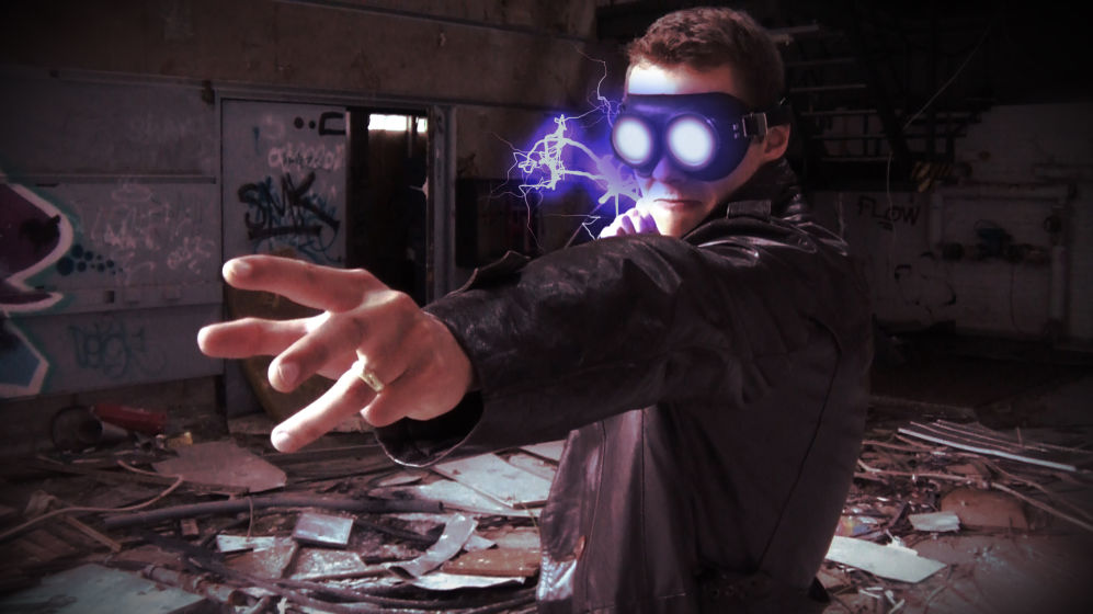 Striker is a man engineered for electrokinesis
