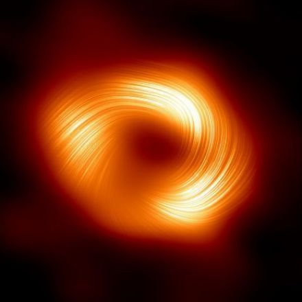 Magnetic Fingerprints of The Milky Way's Black Hole Revealed in Stunning Image