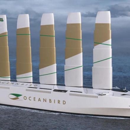Sweden's new car carrier is the world's largest wind-powered vessel 