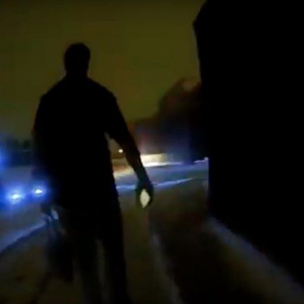 Video: Police arrest black man for walking home from his Walmart job in the snow