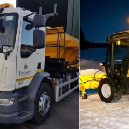 Town dubs salt-spreading vehicles 'David Plowie,' 'Gritsy Bitsy'