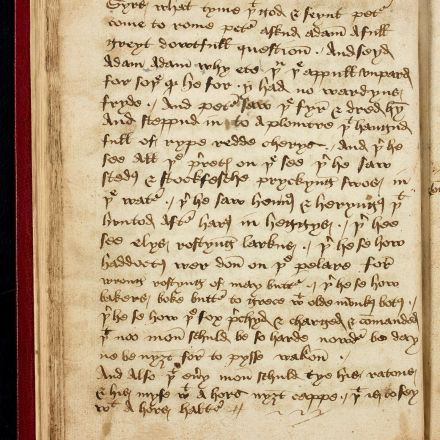 Medieval Manuscript Reveals 15th-Century Comedy Routine